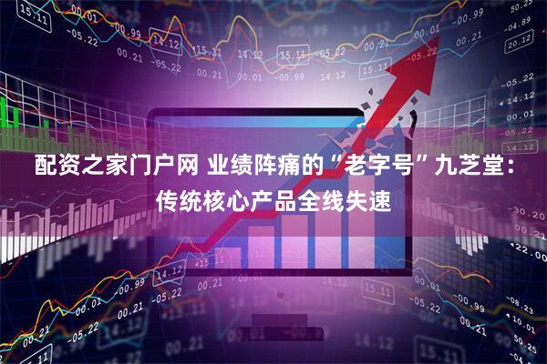 配资之家门户网 业绩阵痛的“老字号”九芝堂：传统核心产品全线失速